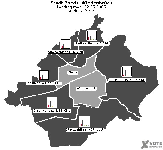 GeoGrafik Strkste Partei