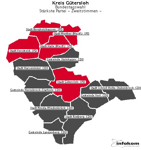 GeoGrafik Strkste Partei