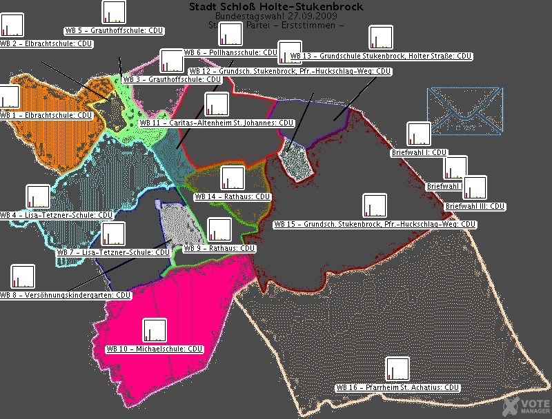 GeoGrafik Strkste Partei
