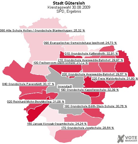 GeoGrafik SPD, Ergebnis