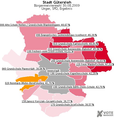 GeoGrafik Unger, SPD, Ergebnis