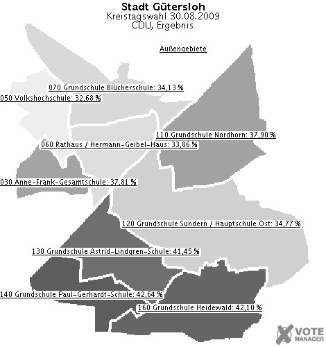 GeoGrafik CDU, Ergebnis
