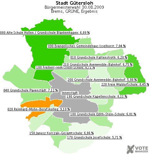 GeoGrafik Brems, GRNE, Ergebnis