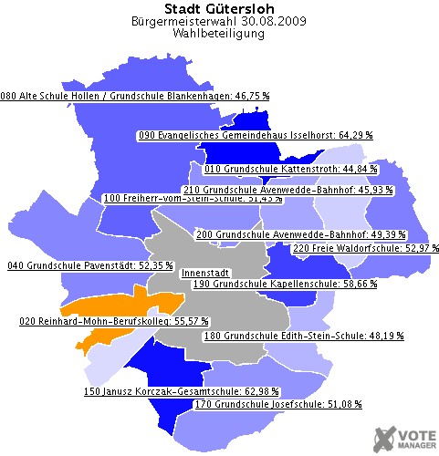 GeoGrafik Wahlbeteiligung