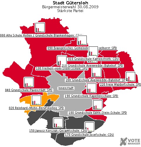 GeoGrafik Strkste Partei