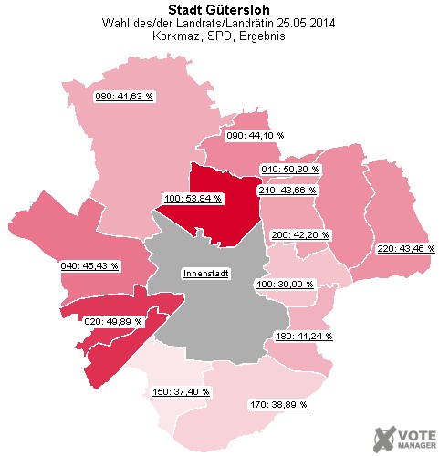 GeoGrafik Korkmaz, SPD, Ergebnis
