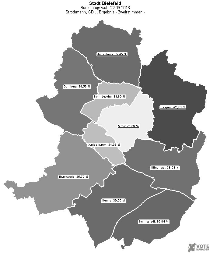 GeoGrafik Strothmann, CDU, Ergebnis