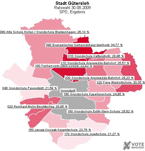 GeoGrafik SPD, Ergebnis