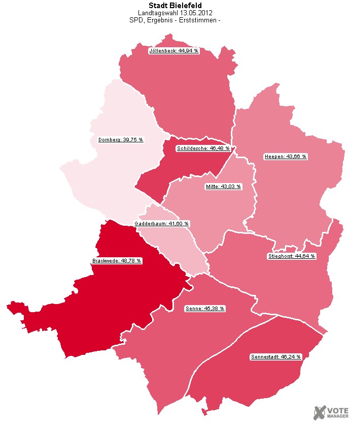 GeoGrafik SPD, Ergebnis