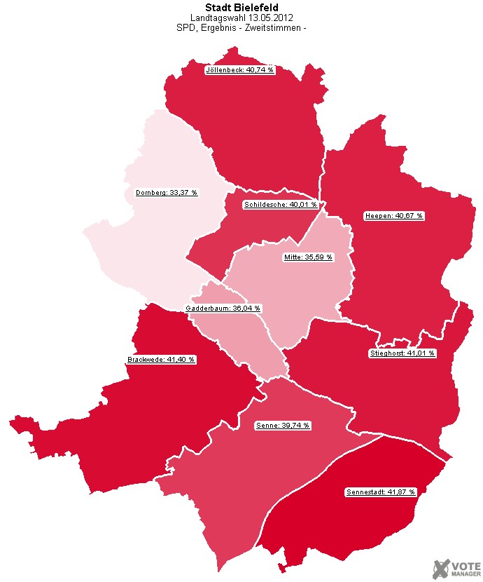 GeoGrafik SPD, Ergebnis